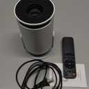 Mini Portable Projector, Support 4K 1080P with Dual-Band WIFI6 5G Wireless 5.0 Bluetooth Android 11,160 ANSI,180 Rotatable, Auto Keystone Correction, 35"-130" Screen Video Projector