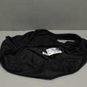 Pawaboo Small Dog Sling Carrier, Reversible Hands Free Dog Sling Carriers for Small Dogs and Cats, Puppy Slings Carrier with Safety Harness, Puppy Essentials, Black (Black - 2025 Updated - Up to 12lbs)