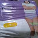 Amazon Basics Incontinence Underwear for Women, Maximum Absorbency, Fresh Protection, Postpartum, Disposable, Odor Protection, Comfortable Fit, Large, Lavender, 54 Count (3 Packs of 18)