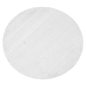 PATIKIL 6" Diameter 304 Stainless Steel Perforated Sheet, 0.06" Hole 19GA Expanded Metal Mesh Round Slices Plate Screen Decorative Meshes for Ventilation Grill Smoking, Silver Tone (5.9inch)