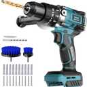 DIYtoolifz Cordless Power Drill Compatible with Makita 18v Battery: 3 Modes Electric Power Drill Kit Tool,1/2 Inch Keyless Chuck Cordless Impact Drills Set,Variable Speed for Home,Garden(No Battery)