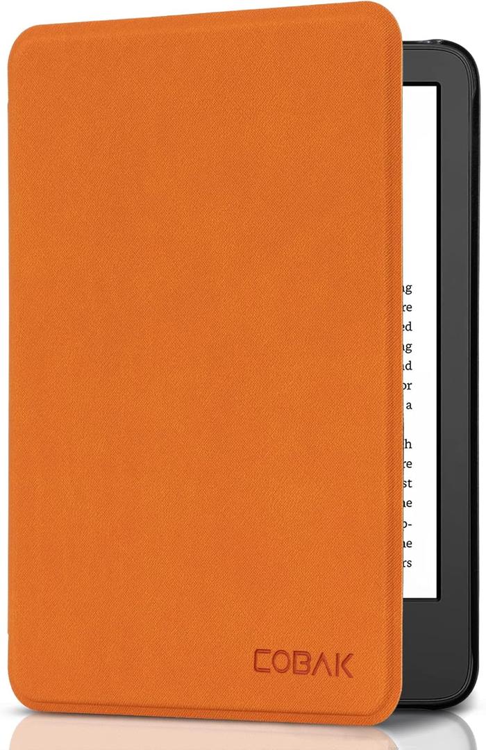 CoBak Case for All New 6 Inch E-Reader 2024 and 2022 (11 Generation) - PU Leather Smart Cover, Auto Sleep and Wake, not Compatible with Kobo Clara