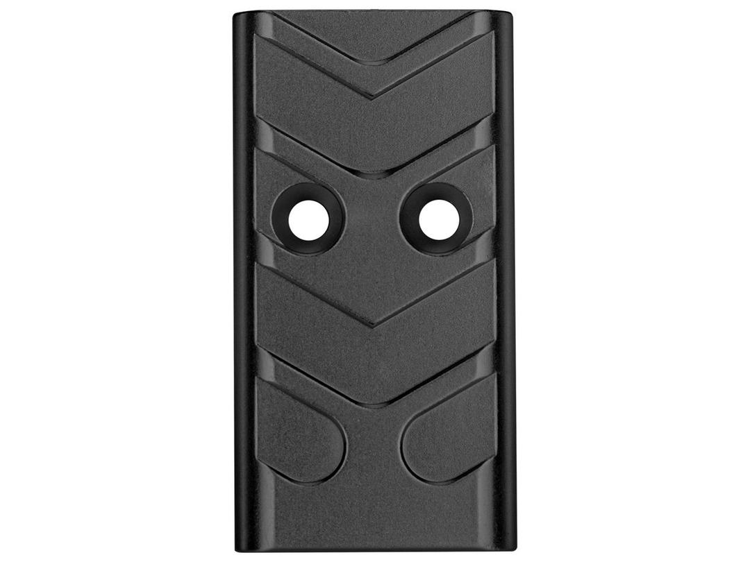 NDZ Performance Optic Cover Plate for Glock 43X & 48 – Fits MOS Slides Only, CNC Machined 6061 Aluminum, Aspis Cut, Anodized, Made in USA, Black, 1pc