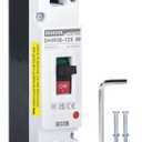 DIHOOL 125 Amp DC Breaker, Battery Disconnect Switch 500V, Thermal Magnetic Trip for Solar, Main Power, UPS