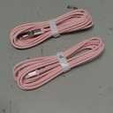 Long iPhone Charger 10FT, 2Pack Lightning Cable [Apple MFi Certified] iPhone Charger Cord USB to Lightning Cable Compatible with iPhone 14/13/12/11 Pro Max/XS MAX/XR/8/7/Plus/6S/5S/iPad (Pink)
