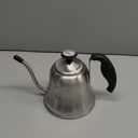 Tea Kettle with Thermometer for Stove Top Gooseneck Kettle, Pour Over Coffee Tea Pot, Goose Neck Tea Pot Stovetop, Hot Water Heater for Camping, Home & Kitchen, Stainless Steel - Small 28oz