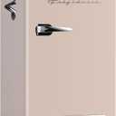 Frigidaire Retro Compact Fridge with Chiller, 3.2 cu ft Countertop Fridge with Built-In Bottle Opener, Compact Refrigerator for Office, Bedroom, Dorm Room or Cabin - 16.5" D x 19" W x 31" H (Coral)