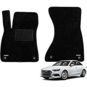 WENNEBIRD Front Carpet Floor Mats for Audi A4 2017-2025, 2Pc
B9, 0.6-Inch Ultra-Thick Plush Carpet, Noise-Reducing Comfort, Waterproof TPE Layer, Anti-Slip Backing