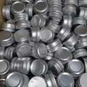 300 Pcs 1 Oz Salve Tins with Lids Bulk Lip Balm Containers Round Metal Containers with Screw Top Lids Aluminum Silver Tin Cans for DIY Salve Candle