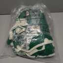 Buryeah St Patrick's Day Throw Blanket Shamrock Irish Blanket Green Lucky Clover Reversible Knit Throw Decorative for Sofa Bed Home Decor, 50" x 60"