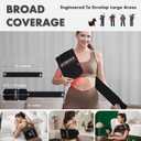ALLOLO Red Light Therapy for Body, 3 in 1 LEDs Red Light Therapy Belt with Timer Remote Control, 660nm 850nm Infrared Light Therapy Pad for Body Waist Shoulder Knee, 16.7" x 7.9" Large Area