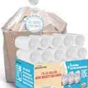 16-18-25 Gallon Trash Bags, 500Count Bulk, Clear Plastic Recycling Bags, Multi-purpose Garbage Bags Can Liners for Business Home Kitchen Commercial and Industrial