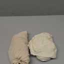 lulumoon Baby Changing Pad Cover: Muslin Diaper Changing Table Pad Cover - Changing Pad Sheets for Girls Boys (White & Cream)