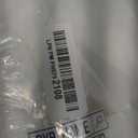 RYB HOME White Curtains Sheer - Linen Texture Sheer Window Covering, Light & Airy Translucent Panels for Bedroom Living Room Patio Glass Door, 52 inch Width x 95 inch Length, Set of 2