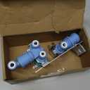 242252702 Triple Refrigerator Water Inlet Valve Compatible with Frigidaire Kenmore Electrolux Refrigerator Replace 240531101,241734301, 240321801,WV2702, 241636701, AP5671757, K-76150