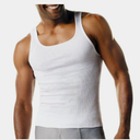 Men's Pack, Moisture-Wicking Ribbed, Lightweight Cotton Tank Undershirts, 6-Pack size M