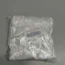 Meseey 100 Pcs White Satin Ribbon Bows with Twist Tie 2.5 Inch Pretied Premade Colored Craft Bows for Gift Wrapping Basket Wedding Baby Shower Brithday Party (White)