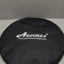 Arborea Cymbal Pack for Drum 7 pcs Black Hero Series Include 14"Hihats 16"Crash 20"Ride Bonus 10" Splash 16"Ozone Stacker 18" China Cymbal Free Cymbal Bag