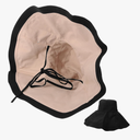 Beaupretty Oversized Brim Sun Hat for Women Uv Foldable Reversible Design for Travel Beach Camping and Outdoor Activities Lightweight and Stylish Sun Hat Black