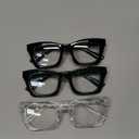 Hubeye Progressive Reading Glasses For Women Fashion Style Blue Light Blocking Computer Multifocus Square Reader