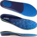 Arch Support Shoe Inserts, Hollow Structural Shock Absorbing, Orthotics Cushioning Shoe Insoles for Relieve Plantar Fasciitis, Achilles Tendonitis, Flat Feet, High Arch (M)