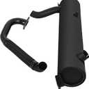 Muffler & Exhaust Pipe W/Gasket 7100840 6701151 compatible with Bobcat Skid Steer Loader 751 753 763 773 7753 S130 S150 S160 S175 S185 T140