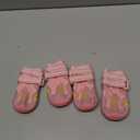 QUMY Dog Shoes for Large Dogs, Medium Dog Boots & Paw Protectors for Winter Snowy Day, Summer Hot Pavement, Water-Resistant in Rainy Weather, Outdoor Walking, Indoor Hardfloors Skid-Resistant Sole (Size 2: 1.9''x2.4''(W*L) (Pack of 4)