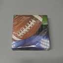 Creative Converting 331930 Football Party Beverage Napkins Brown. Pack of 2
