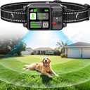 GPS Wireless Dog Fence System, Circular Electric Fence for Dogs | Adjustable Range from 49 to 6561 ft | GPS Positioning, Protection Mode, 100% Waterproof | Outdoor Use Only