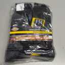 Dickies Men's Dri-tech Original Moisture Control Crew Socks, Available in M-xxl (6, 12, 18 Pairs) (Black, M)