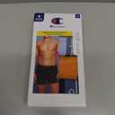 Champion Men's Cotton Stretch Boxer Brief-boxer Briefs With Moisture-wicking, Odor Control & No Ride-up Fit-4 Pack (M)