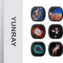YUNRAY Galaxy Projector Disc Ultra HD Projector Slide, Compatible with YUNRAY Galaxy Projector Pro and Model SKE-TKQ01 & BL-DQY02 (Pro Version) Projectors 6 Disc Set