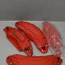 Caliper Covers for Tesla model Y 19" 20", 19in 20in Wheel Hub Front and Rear Brake Caliper Covers Compatible with Tesla Model Y 2017-2023 (Red)