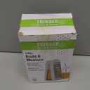 Cheese Grater Handheld - Double Sided Reversible Box Grater with Storage Container,Stainless Steel Blades for Cheese,Vegetables,Ginger,Garlic