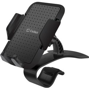 Car Phone Mount, Cell Phone Holder for Car 360 Degree Rotation Dashboard Clip Mount Car Phone Holder Compatible for iPhones, Samsung Galaxy Smartphones, Google Pixel, Moto Series