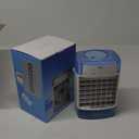 Air Cooler, 1000ML Swamp Cooler with Remote Control, Evaporative Cooler with 3 Wind Speed & Timer, Cooler Fan for Room Bedroom Office (White)