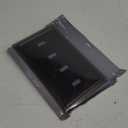AMERELLE 94T4VB Continental Quadruple Toggle Cast Metal Wallplate in Aged Bronze
