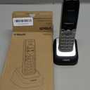 VTech Accessory Handset for DS6151 Series with 2-Line Cordless Phone, Suitable for Small Business or Home, Answering System, Expandable up to 12 Handsets, Intercom, Conference | DS6101 (Black/Silver)