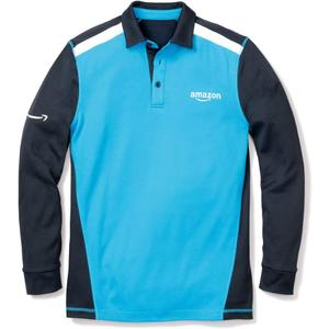 LULY YANG DSP Men's Active Polo - Long Sleeve (5X-Large)