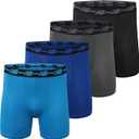 New Balance Boxer Briefs 4 Pack, XL