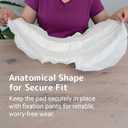 Abena San Premium Incontinence Pads, Heavy Absorbency, (Sizes 8 to 11), Size 11, 21 Count