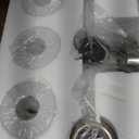 3-Light Bathroom Light Fixtures, Vanity Lights for Mirror with Textured Milky White Glass Shade, Modern Kitchen Light Fixtures Wall Sconce Light - E26 Base - Brushed Nickel