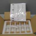 4OZ Glass Spice Jars with Bamboo Lids and 315 Labels, 10 Pcs Clear Food Storage Containers for Kitchen Sugar Salt Coffee Tea Beans