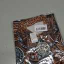 Mens Halloween Hawaiian Shirt, Horror Friends Shirts for Men Women Short Sleeve (Brown, M)