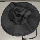 Cooling Sun Hat for Men Women,Wide Brim Bucket Hat Foldable Boonie Hat for Fishing Hiking Garden Safari Beach (Gray)