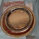 UJoyant 236 Pcs Birthday Decorations For Women, Rose Gold Party Decorations Kit For Girls Or Women - Butterfly, Hanging Swirl, Balloon Stand, Sash, Tiara, Banner, Balloon, Tableware For 25 Guest