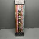 LaRibbons Christmas Wrapping Paper Set, Snowflake & Reindeer & Gingerbread Man Design with Gift Bow & Ribbons & Tags, Perfect for Christmas, Winter Party, 30 Inch X 10 Feet (4Rolls, 100 sq.ft.ttl.)