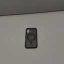 SUPFINE Magnetic for iPhone 16 Case (Compatible with MagSafe) (Military Grade Drop Protection) Translucent Matte Shockproof with Anti-Fingerprint Phone Cover,Black