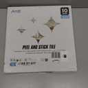 Art3d Peel and Stick Backsplash for Kitchen White Subway (10 Tiles, Thicker Design) (White With Black Grout)