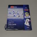 Avery Printable Tent Cards with Sure Feed Technology, 2" x 3.5", White, 160 Blank Place Cards for Laser or Inkjet Printers (5302)
